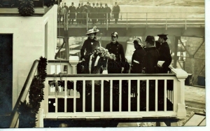 Porinuće broda Szent Istvan 17.01.1914. kuma nadvojvotkinja Maria Theresia
